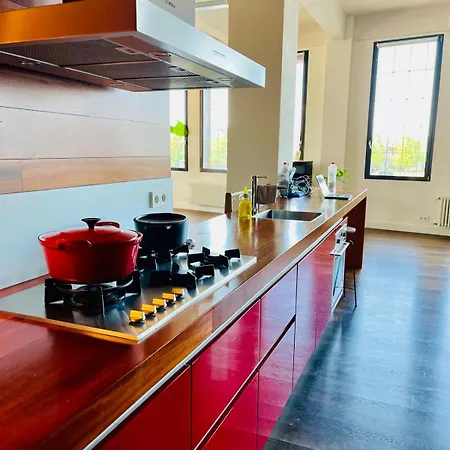 Gorgeous 216 Sqm Industrial Apartment, 10 Min Away From The * Χάαρλεμ